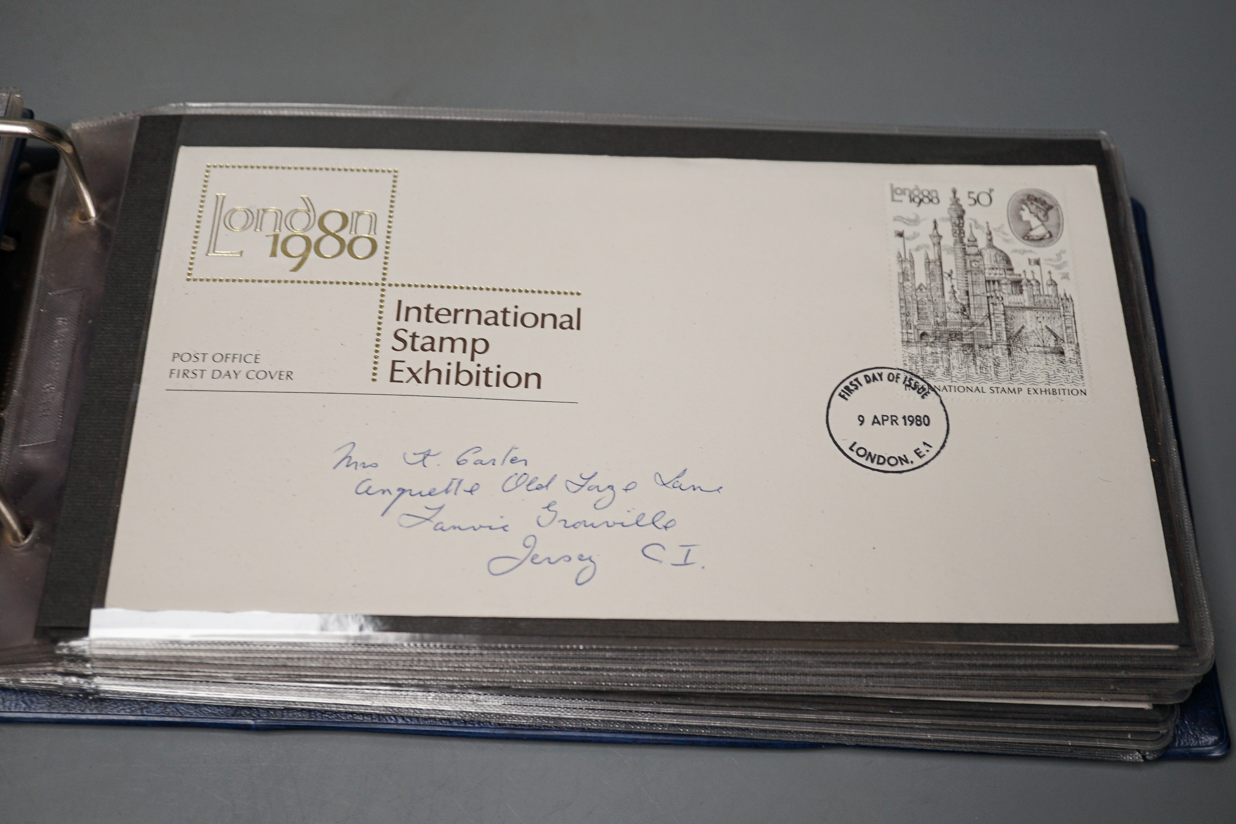 Four albums of Royal Mail and Channel Islands post First Day covers